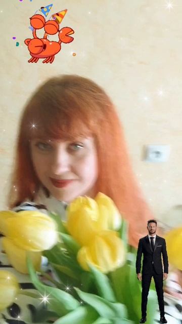 50 не приговор! Цветы, музыка, любовь всегда должны присутствовать.