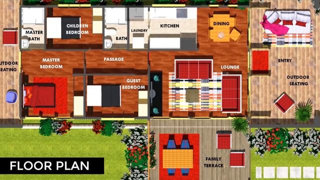Modern Shipping Container 3 Bedroom Barn House Design + Floor Plans | BARNBOX 640