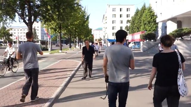Walking Through Pyongyang