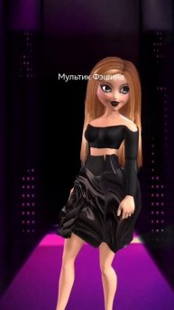 Модный повтор: look с подиума от Carolina Herrera #мультикфэшина #мультфильмы #мода