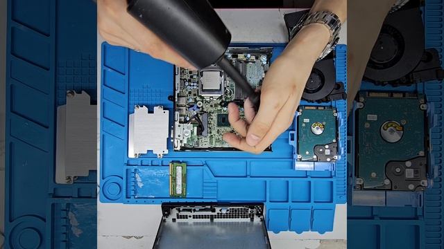 Dell OptiPlex 3040 (D10U001) чистка с заменой термопасты