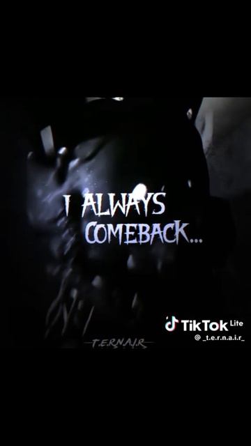 I ALWAYS COME BACK