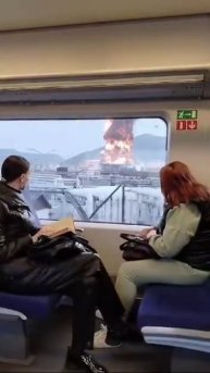 😰 Обстановка на НПЗ в Туапсе после вчерашнего прилета БПЛА укропов