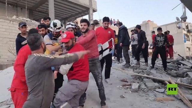سوريا.. عمليات بحث عن عالقين تحت الأنقاض جراء انفجار هز مبنى في اللاذقية