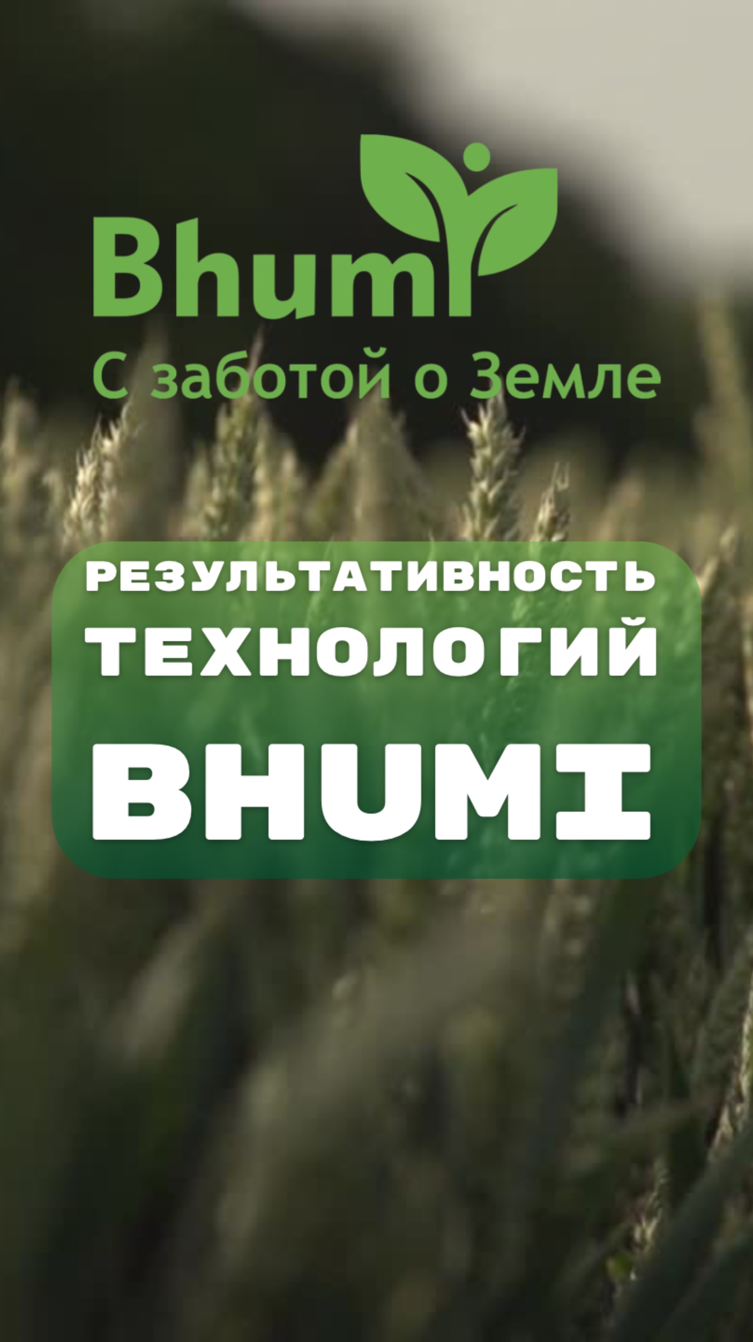 Результативность технологий Bhumi #органика #корм #база #протеин #bhumi