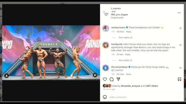 Tyler Manion is WRONG About Urs VS Breon + What Really Happened to Nick Walker's Pec + Calum is Bac
