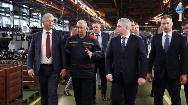 Сегодня делегация Самарской области посетила Минский тракторный завод