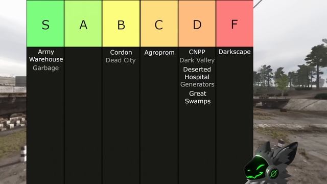The Stalker Location Tier List | S.T.A.L.K.E.R. Anomaly, EFP and GAMMA
