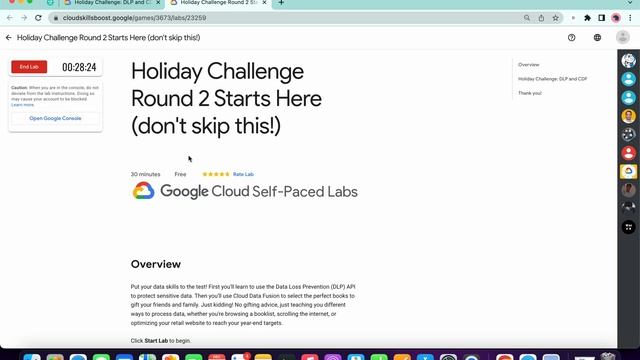 Holiday Challenge Round 2 Starts Here (don't skip this!) || #qwiklabs || #quiz