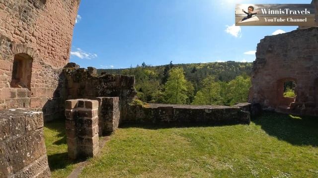 Inside Castle Hardenburg in Bad Dürkheim - Mysterious Ghost & Batman!