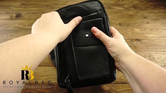 Кожаный рюкзак Tiding Bag 4006A
