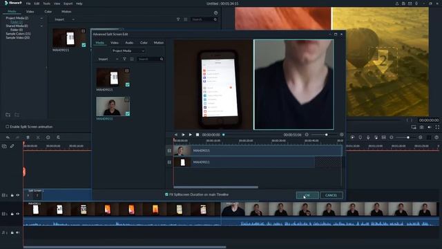 How To Do Split Screen In (Wondershare Filmora 9)