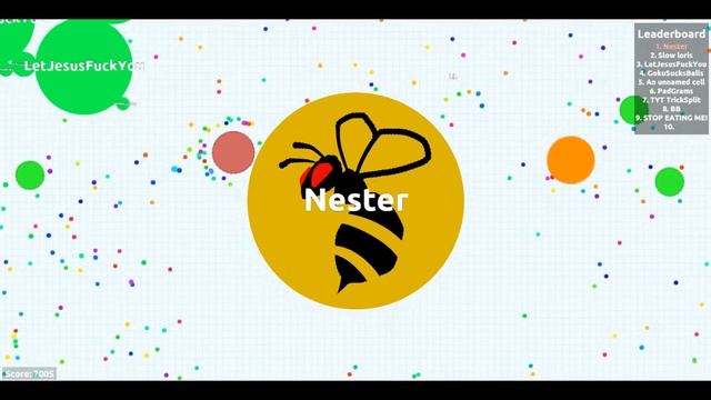 Agar.io / Solo Agar.io Gameplay // funny top!