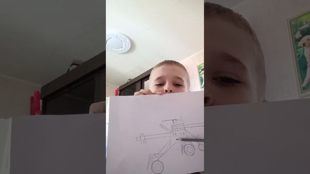 рисую рисунок 1 часть