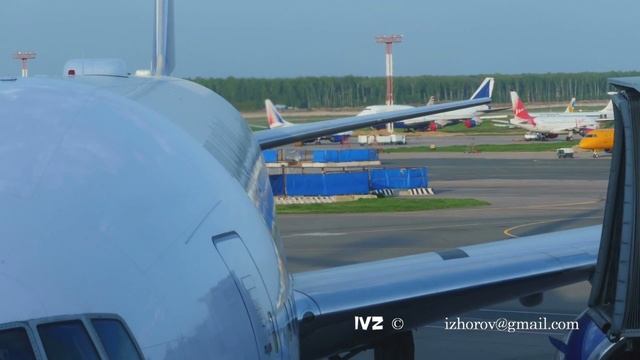 Airport traffic in Domodedovo airport