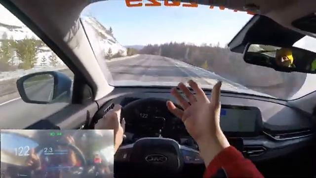 Взял Jac JS6 - пошел на Байкал, тяга есть!