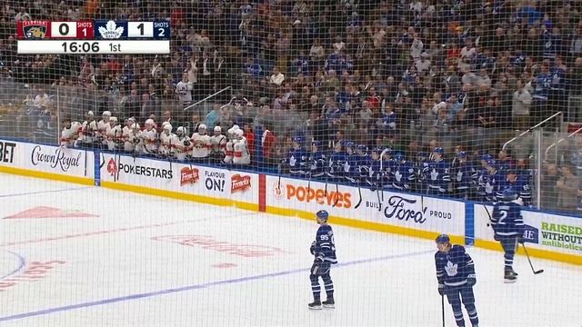 Maple Leafs' Max Domi Flattens Carter Verhaeghe And Then Fights Nate Schmidt