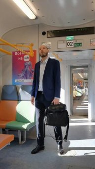 Оперный певец в Электричке