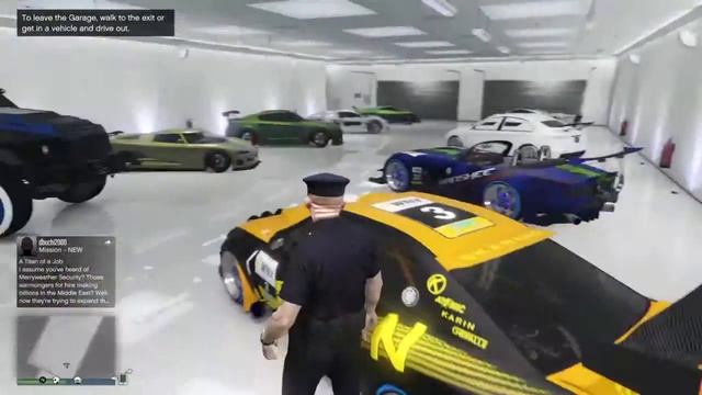 my 10 million$$$$ car garage (gta 5 online)(ps4)