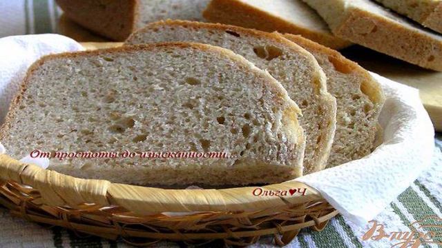 Ржаной молочный хлеб