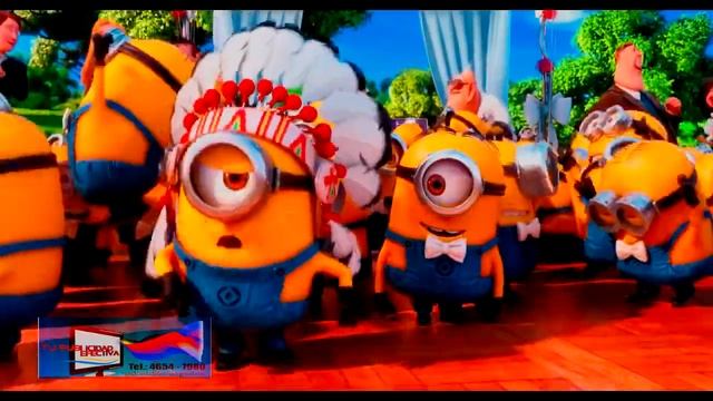 DÍA DEL NIÑO MINIONS " MIX PAPAYA DANCE 2,015"