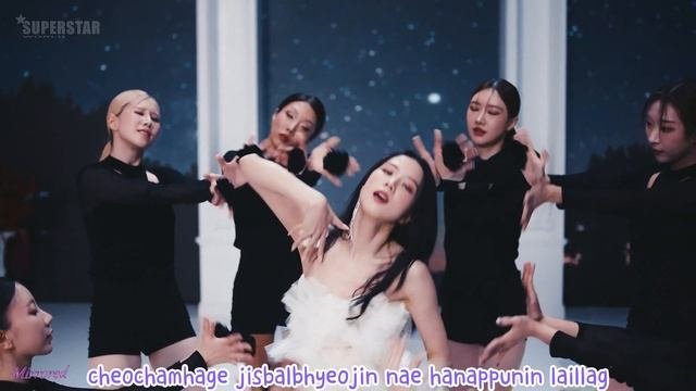 JISOO - 꽃FLOWER DANCE PERFORMANCE VIDEOMirroredLyrics Korean RomanizationBLACKPINK