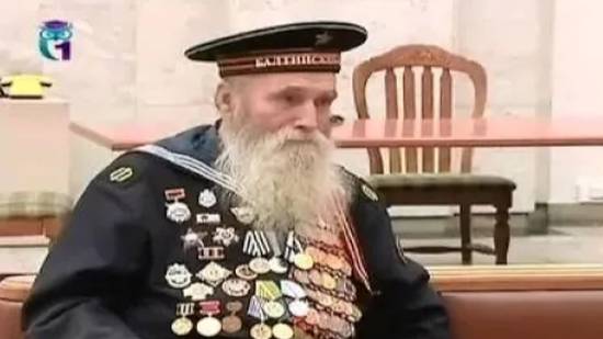 Георгий Широков, ветеран Великой Отечественной войны, старший гвардии краснофлотец
