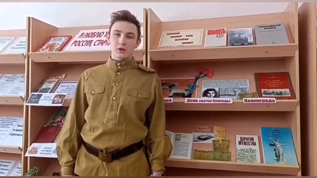 Владимир Высоцкий "Он не вернулся из боя". Читает Хлыст Антон
