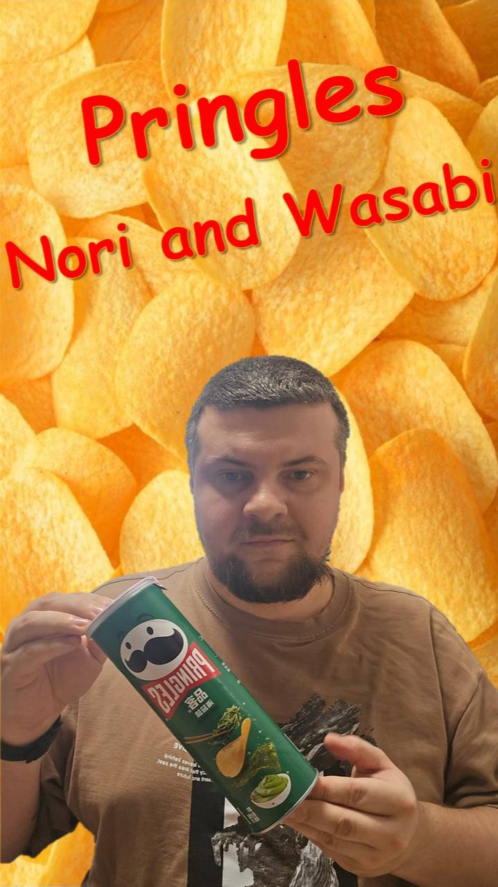 Pringles Wasabi and Nori