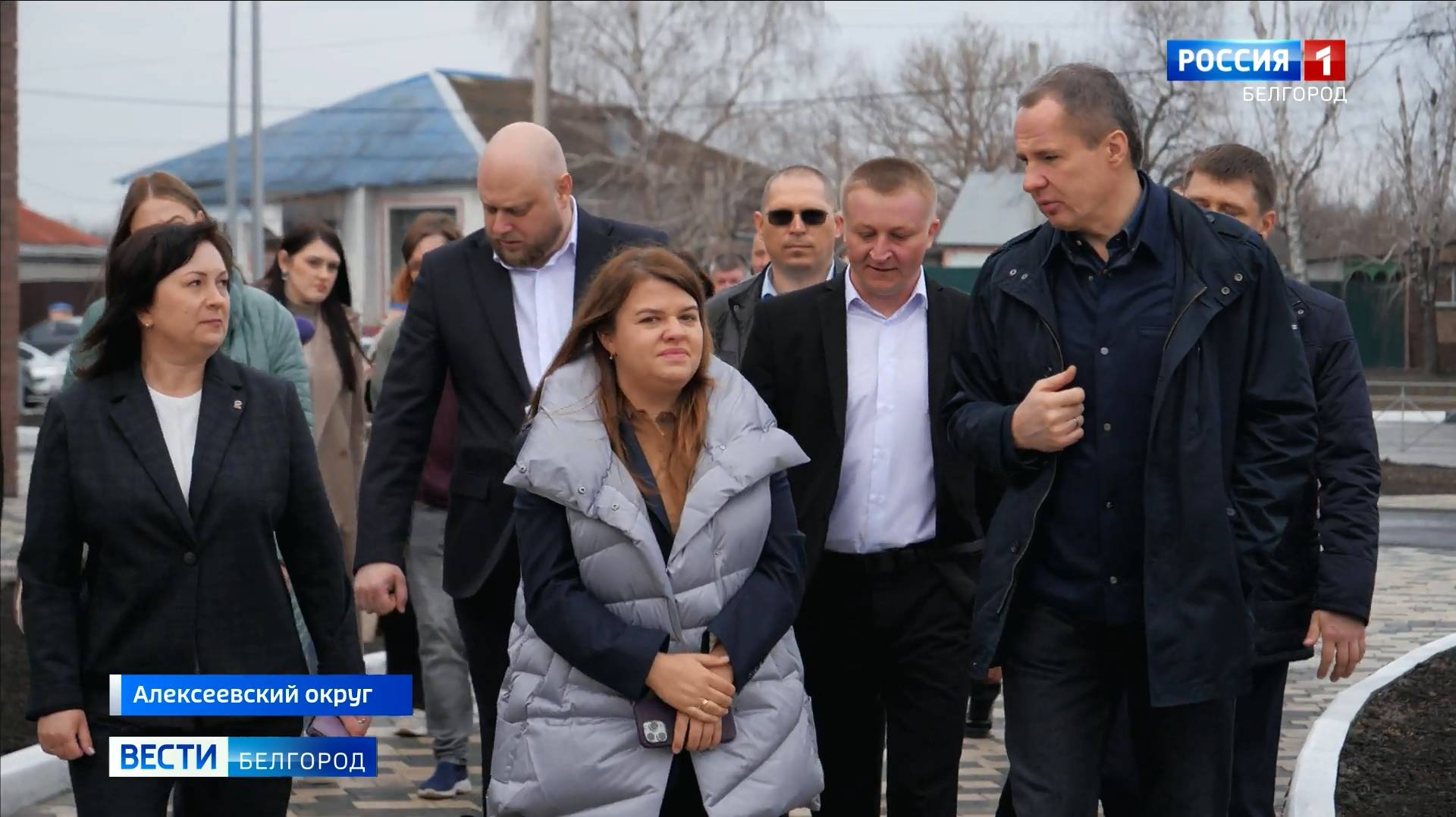 Белгородскую область с рабочим визитом посетила Ксения Шевёлкина
