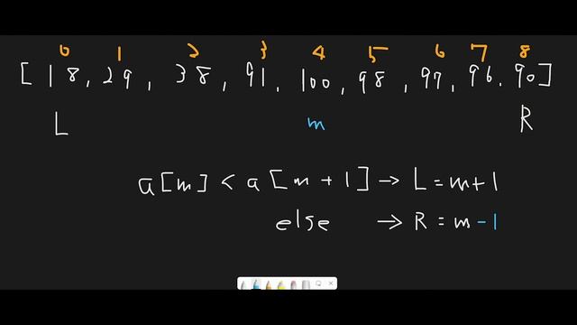 Leetcode 852: Peak Index in a Mountain Array (RU)