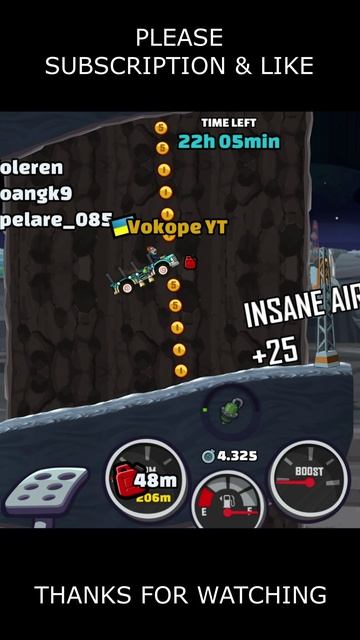 🎧 Is BUS A Top Today? 🎧 (Big Moon Fortress) - Hill Climb Racing 2 #shorts #hcr2