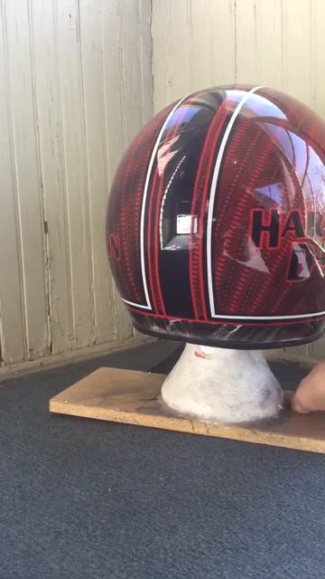 Jake's Custom Painted Harley Helmet