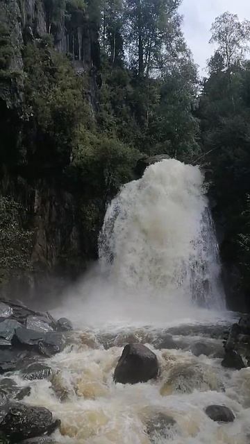 Водопад Корбу.Телецкое озеро.август 2023#shorts #mountains #travel #алтай #водопад