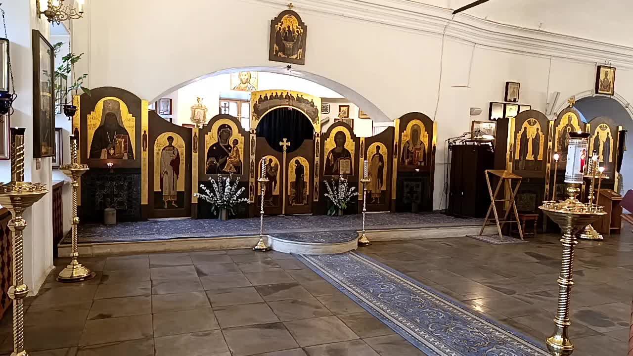 Иконы Божией Матери, именуемой "Державная". Прямая трансляция.