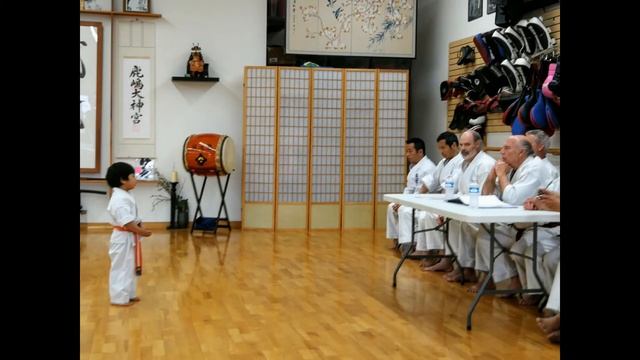 Alyssa and Will's Karate Training