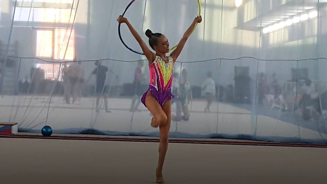 Художественная гимнастика. Соревнования по новым правилам 2025 год. Упражнение с обручем