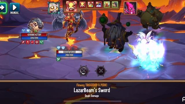 Cherub Cupid 115 level review | Low rank viability for a pierce monster! | Monster Legends