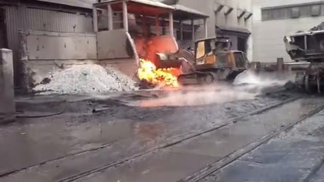 LIEBHERR шлако погрузчик