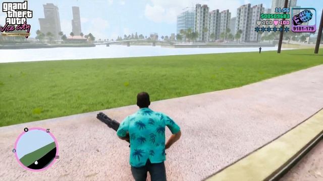 GTA Vice City - Original vs Definitive Edition - Infernus Bulletproof
