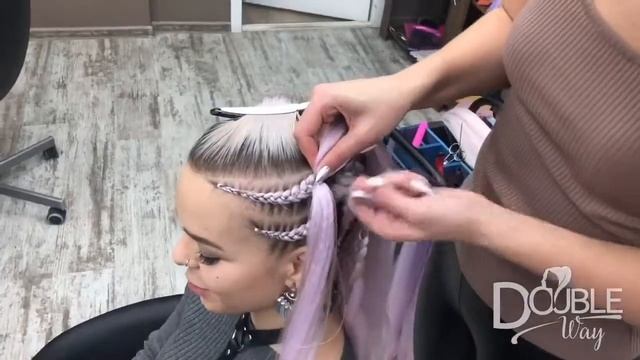 Braided ponytail tutorial - demo
