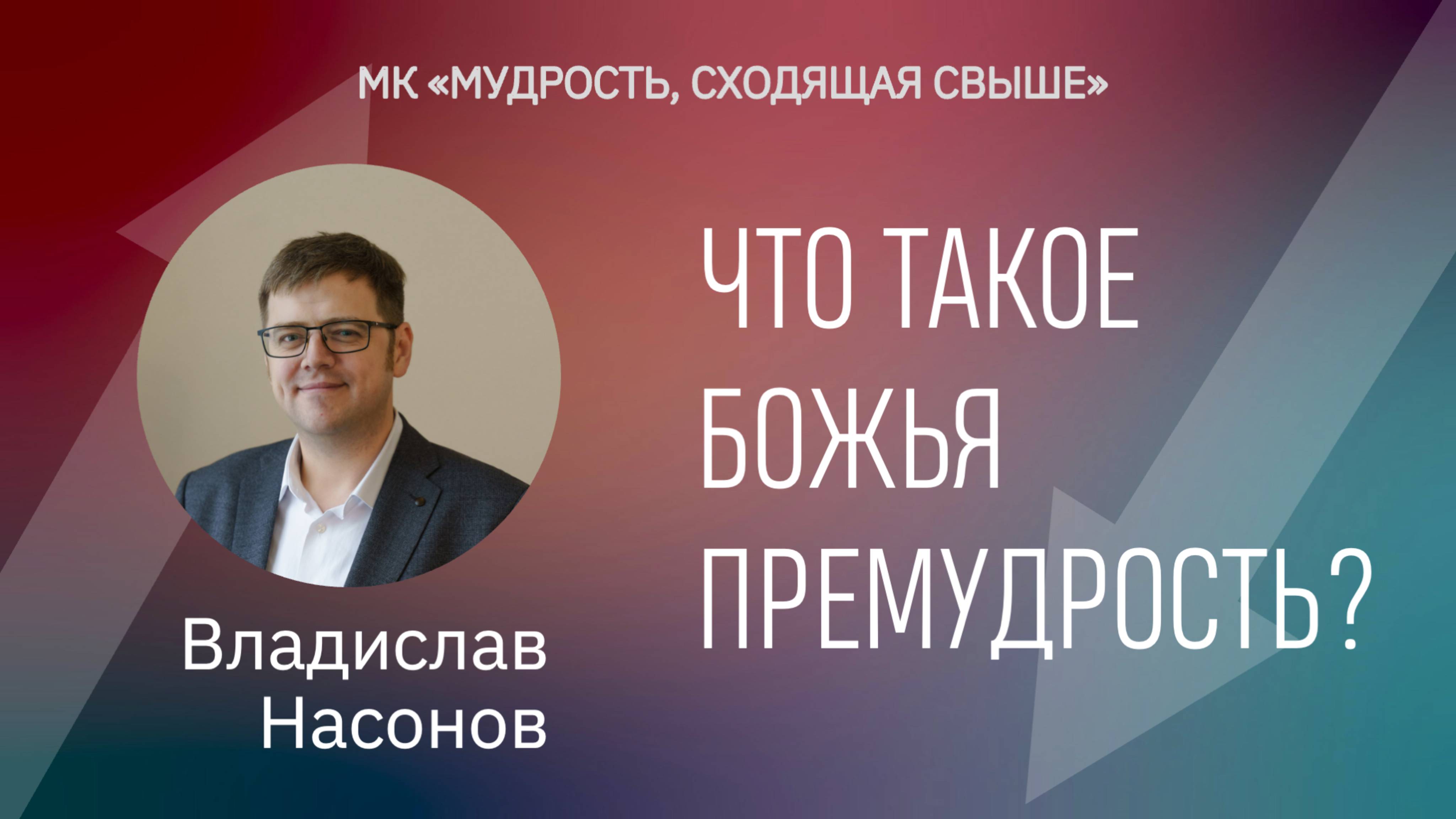 Что такое Божья премудрость? / Владислав Насонов