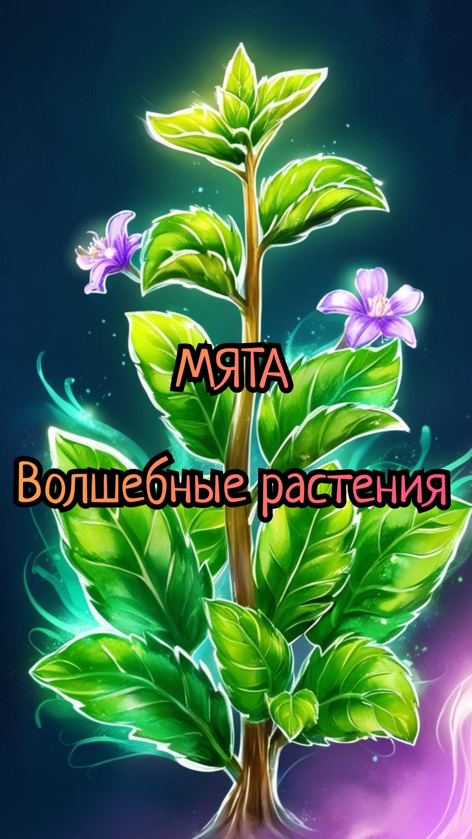 МЯТА - волшебные растения