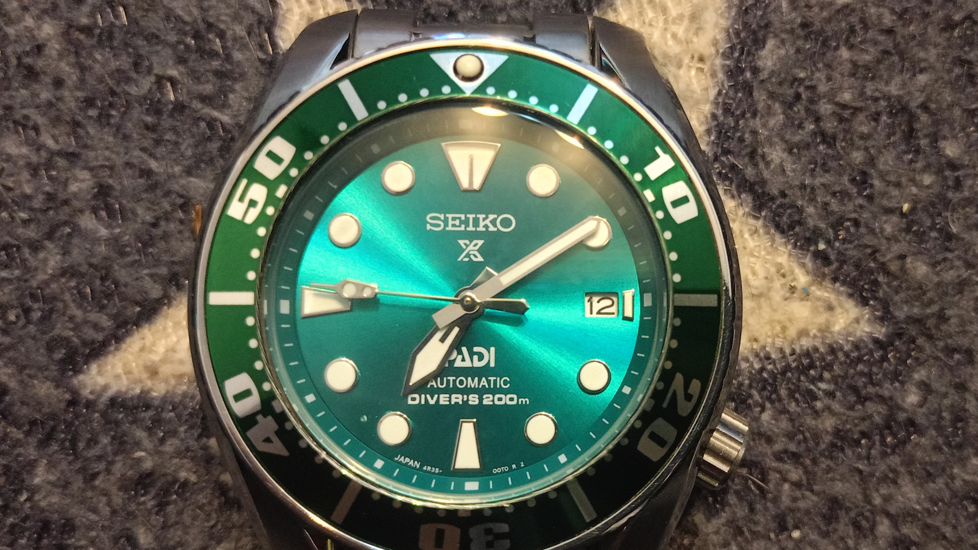 часы Seiko PADI 200m automatic