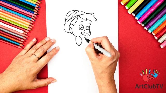 How To Draw Pinocchio | Easy Step-by-Step Tutorial for Kids