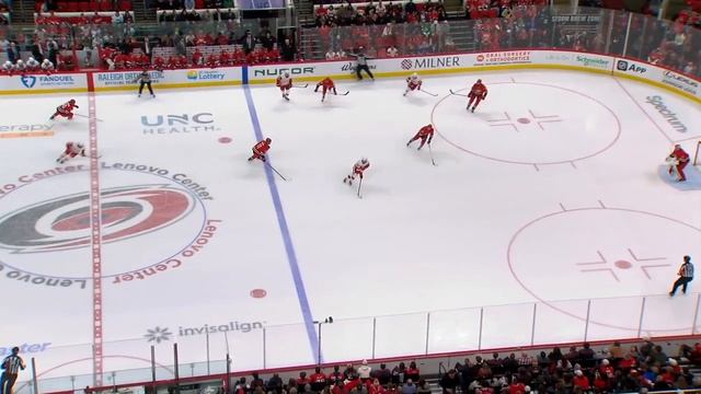 Red Wings' Alex DeBrincat Goes Bar-Down With Beautiful Shot Vs. Hurricanes