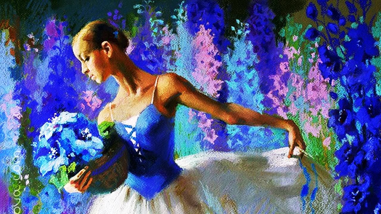 Лучше балета бывает только кордебалет. Художник Анастасия Вострецова