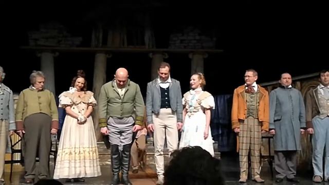 Спектакль "Ревизор"  26 01 20 г  Поклоны.