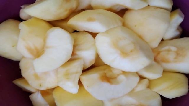 Яблочное повидло без сахара