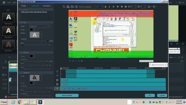 How To Add Scrolling Text On Videos With Filmora